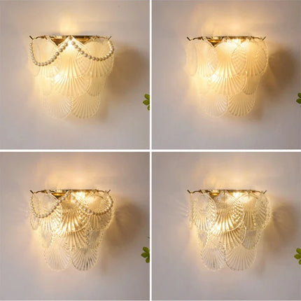 Applique murale LED en verre pour décoration intérieure moderne — LZ4X9T1