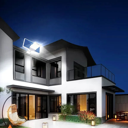 Lampadaire LED solaire ultra lumineux pour jardin et extérieur — LZ4X9P2