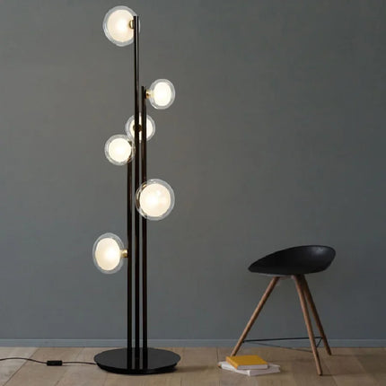 Lampadaire design nordique en verre pour décoration intérieure — LZ4X9T