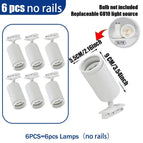 6PCS White / No Light Bulb