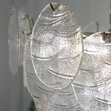 Lustre en verre style médiéval pour décoration romantique intérieure — LZ4X9P2