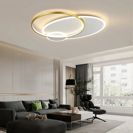 Plafonnier LED moderne pour décoration intérieure lumineuse et élégante — LZ4X9T2