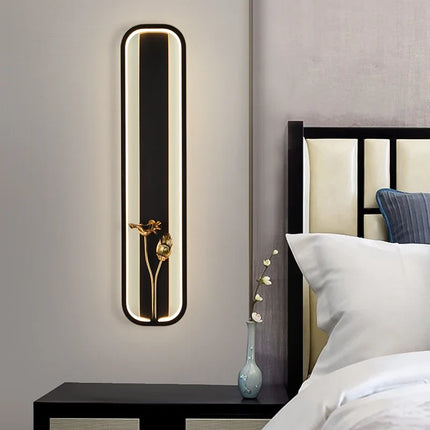 Applique murale en cuivre au design moderne pour intérieur élégant — LZ4P9XQ