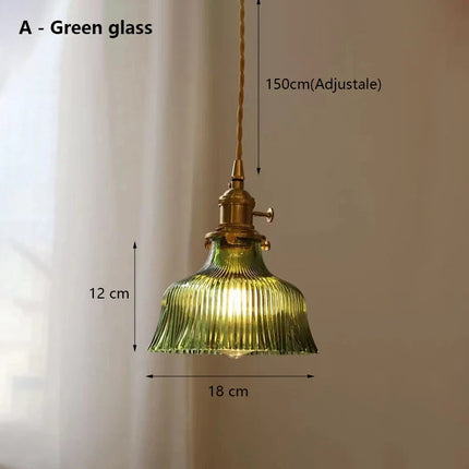 Lustre en verre style nordique pour décoration intérieure moderne — LZ4X7P