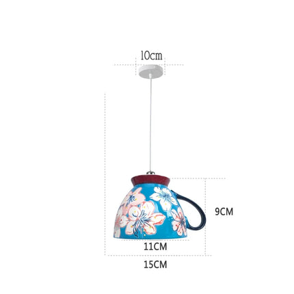 Suspension design en céramique avec éclairage LED G4 — LZ4X9P
