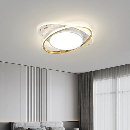 Lustre moderne avec télécommande pour éclairage décoratif intérieur — LZ4X9Q7