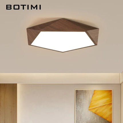 Plafonnier décoratif géométrique en métal et acrylique pour chambre et salle à manger — LZ4X9T