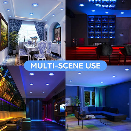 Plafonnier encastré LED lumière froide au design moderne pour intérieur — LZ4X9T2