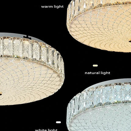 Plafonnier LED cristal luxe au design moderne et haute qualité — LZ4X9P