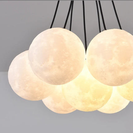 Lustre suspension moderne à bulles avec télécommande pour enfants — LZ4N8Q2