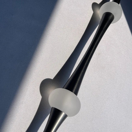 Suspension nordique en acrylique effet bambou pour intérieur — LZ4X9P