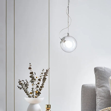 Suspension boule en verre pour intérieur romantique et restaurant — LZ4XJ9