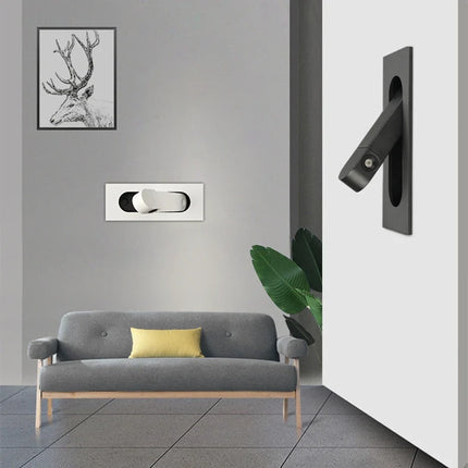 Applique murale LED pliante design moderne avec angle réglable pour hôtel — LZ3X9Q