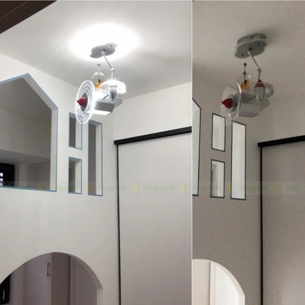 Plafonnier décoratif moderne en forme d’avion pour enfant — LZ4XJ7