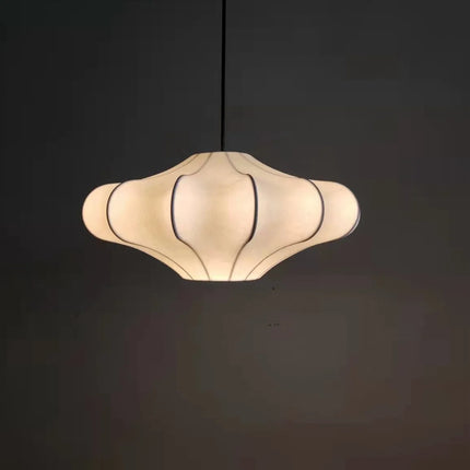 Lustre en soie style nordique pour décoration intérieure élégante — LZ4X9T