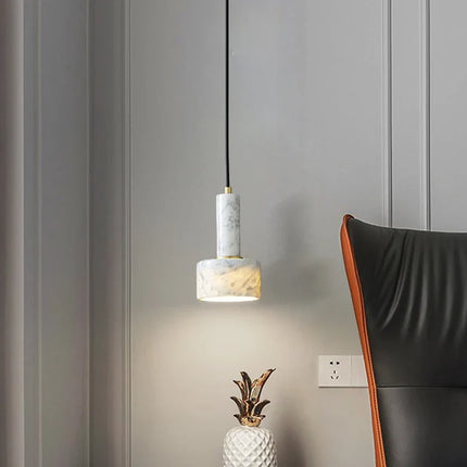 Suspension en marbre pour décoration intérieure moderne — LZ4T9XQ