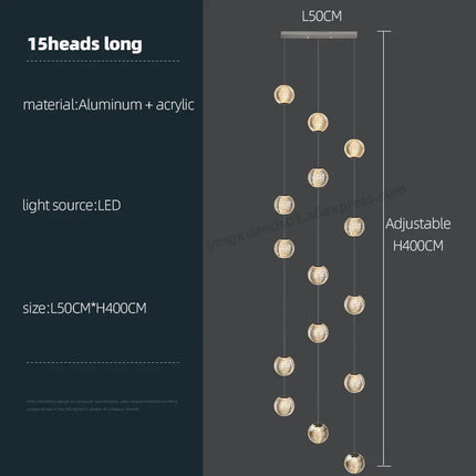 Suspension moderne haut de gamme pour éclairage intérieur — LZ4P9X