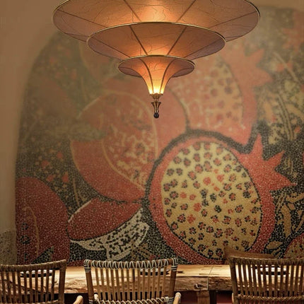suspension wabi sabi pour décoration intérieure asiatique élégante