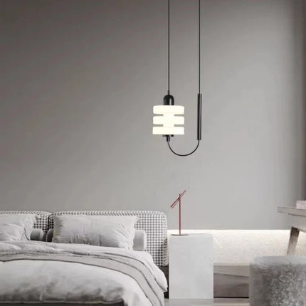 Lustre en verre au style nordique pour décoration intérieure moderne — LZ4X9T