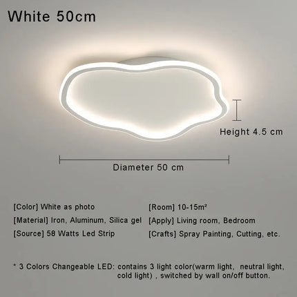 Plafonnier LED design pour éclairage intérieur décoratif — LZ4X9T