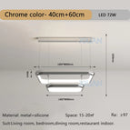 Chromé 40 60cm / 3 Température de couleur