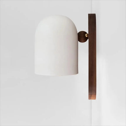 Applique murale en noyer style nordique zen wabi sabi — LZ4P9X2