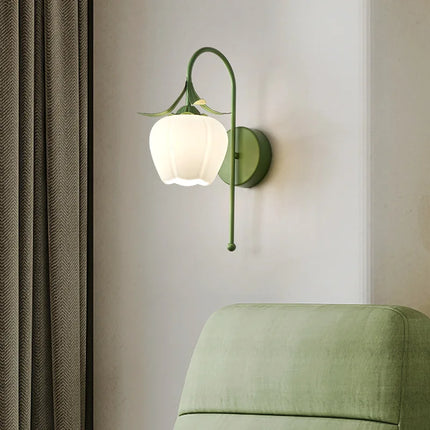 Applique murale en verre au style méditerranéen pour éclairage intérieur — LZ4Q7M9