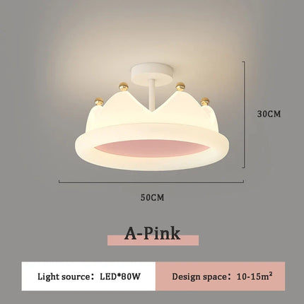 Lustre romantique pour chambre enfant moderne — LZ4X9V