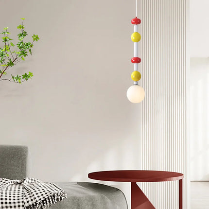 Suspension boule en verre pour plafond haut Memphis — LZ4X9Q2J