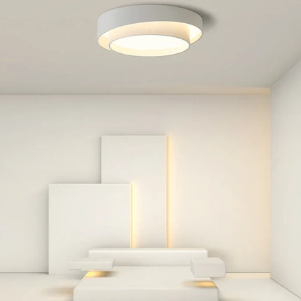 Plafonnier LED rond au design moderne pour tous espaces — LZ4X9T2