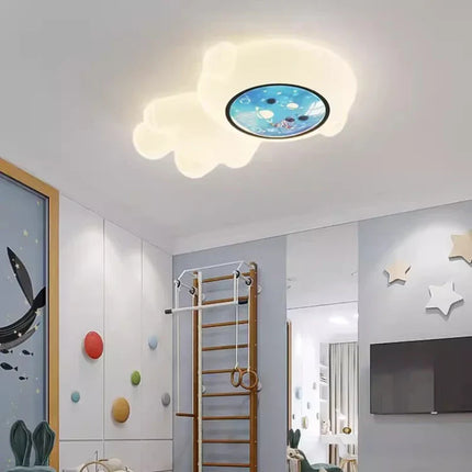 Plafonnier étoilé thème astronautes pour chambre enfant — LZ4X9J