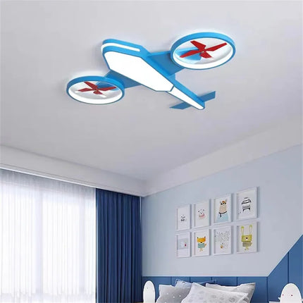 Plafonnier avion nordique dimmable pour chambre d’enfants — LZ4X9P2