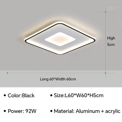 Plafonnier LED design moderne pour décoration intérieure — LZ4M9X2
