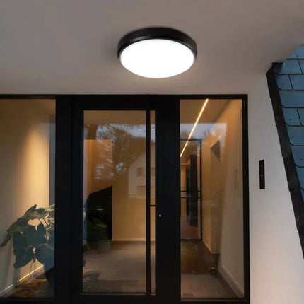 Plafonnier LED étanche 6000K design moderne intérieur et extérieur — LZ7D9X