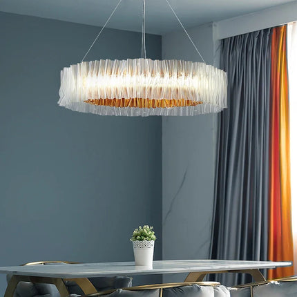 Lustre acrylique LED design italien pour hôtel et restaurant — LZ4P9XQ