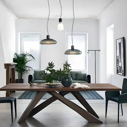 Lustre LED en verre au design moderne pour intérieur — LZ4X9P2