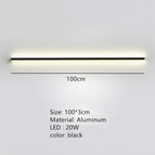 100 cm-noir / Lumière naturelle