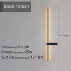 Gauche Noir 120cm / Trois couleurs