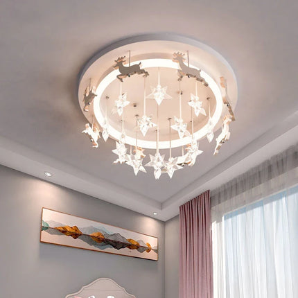 Plafonnier LED en forme d’étoile pour chambre enfant princesse garçon fille — LZ4M9XQ