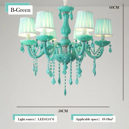 Lustre en cristal pour chambre enfant — LZ4X9P2