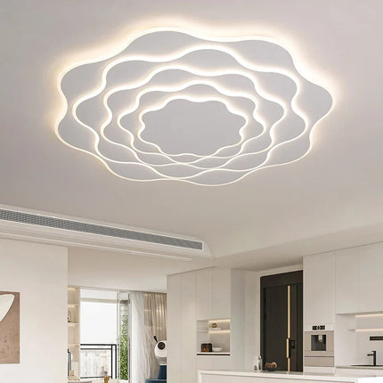 Plafonnier LED moderne en fer et acrylique pour intérieur — LZ4X9P