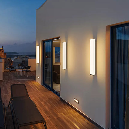 Applique murale LED étanche en acier inoxydable pour extérieur IP65 — LZ4X9B2