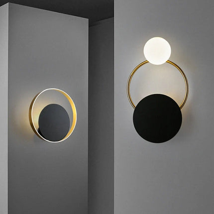 Applique murale LED nordique postmoderne en fer pour intérieur — LZ4X9Q2