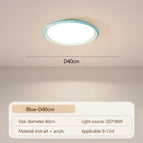 Bleu-D40cm / 3 couleurs