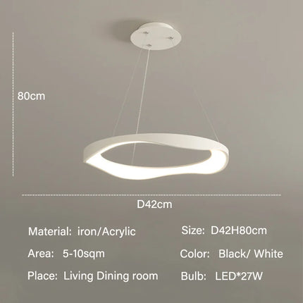 Suspension design moderne pour éclairage intérieur élégant — LZ4X9T2