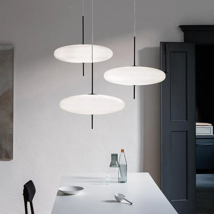 Suspension moderne avec fil plat réglable pour intérieur — LZ4X9Q