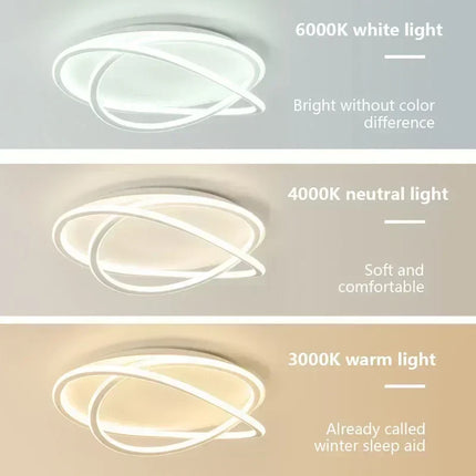 Plafonnier LED moderne pour décoration intérieure élégante — LZ4X9P2