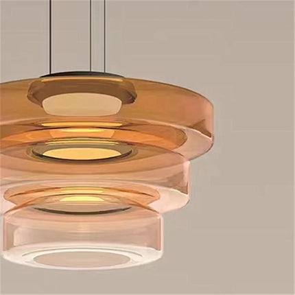 Suspension design en verre série Levels pour décoration moderne — LZ7D9Q