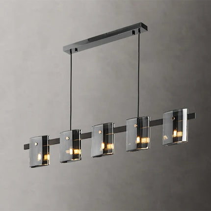 Lustre LED postmoderne en cristal pour intérieur élégant — LZ4X9J2