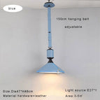 Dia47cm bleu / Lumière blanche